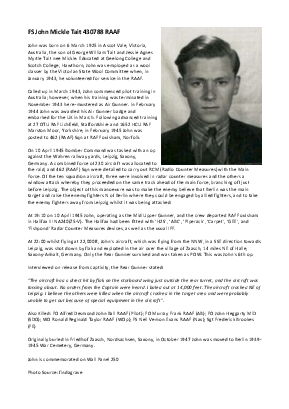 A preview of a PDF biography for Tait, John Mickle